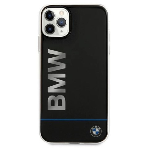 Etui BMW Signature Printed Logo na iPhone 11 Pro Max - czarne Etui BMW Signature Printed Logo na iPhone 11 Pro Max - czarne