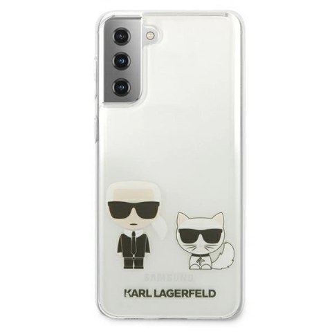 Etui Karl Lagerfeld Karl&Choupette na Samsung Galaxy S21+ - przezroczyste Etui Karl Lagerfeld Karl&Choupette na Samsung Galaxy S21+ - przezroczyste