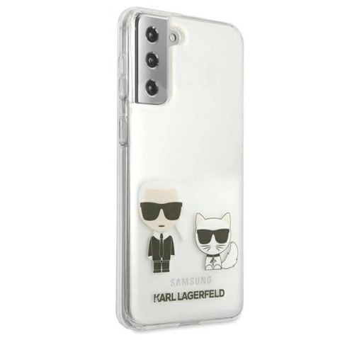 Etui Karl Lagerfeld Karl&Choupette na Samsung Galaxy S21+ - przezroczyste Etui Karl Lagerfeld Karl&Choupette na Samsung Galaxy S21+ - przezroczyste