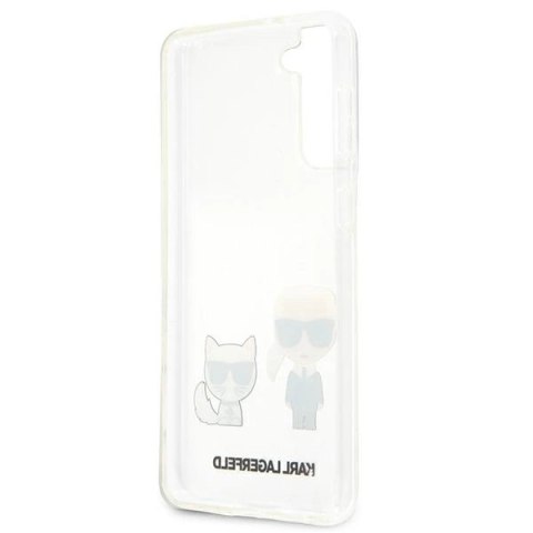 Etui Karl Lagerfeld Karl&Choupette na Samsung Galaxy S21+ - przezroczyste Etui Karl Lagerfeld Karl&Choupette na Samsung Galaxy S21+ - przezroczyste