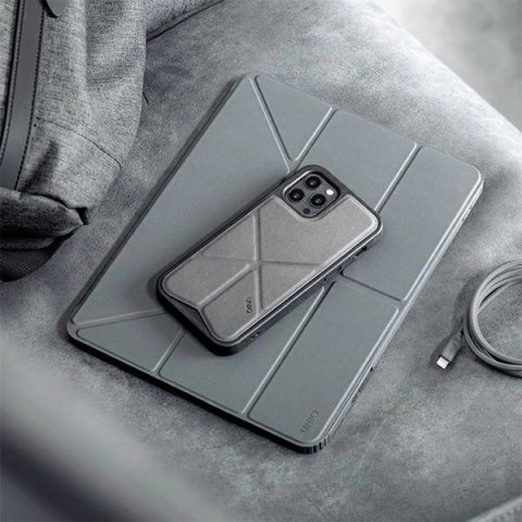 Etui UNIQ Moven na iPad 10.2" (2021/2020/2019) - szare