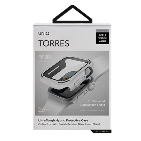 Etui UNIQ Torres na Apple Watch 4 / 5 / 6 / SE 40mm - białe Etui UNIQ Torres na Apple Watch 4 / 5 / 6 / SE 40mm - białe