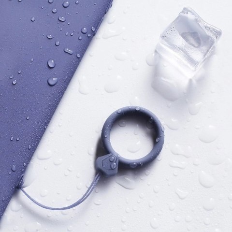 Silikonowa smycz do telefonu zawieszka diament ring na palec żółty Silikonowa smycz do telefonu zawieszka diament ring na palec żółty