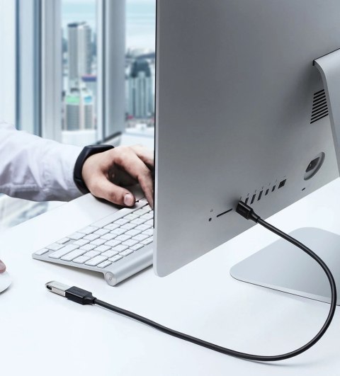 Ugreen kabel przewód przedłużacz przejściówka USB 3.0 (żeński) - USB 3.0 (męski) 3 m czarny (US129 30127) Ugreen kabel przewód przedłużacz przejściówka USB 3.0 (żeński) - USB 3.0 (męski) 3 m czarny (US129 30127)