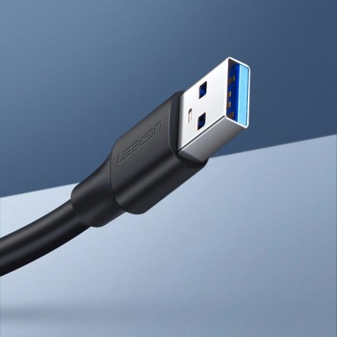 Ugreen kabel przewód przedłużacz przejściówka USB 3.0 (żeński) - USB 3.0 (męski) 3 m czarny (US129 30127) Ugreen kabel przewód przedłużacz przejściówka USB 3.0 (żeński) - USB 3.0 (męski) 3 m czarny (US129 30127)