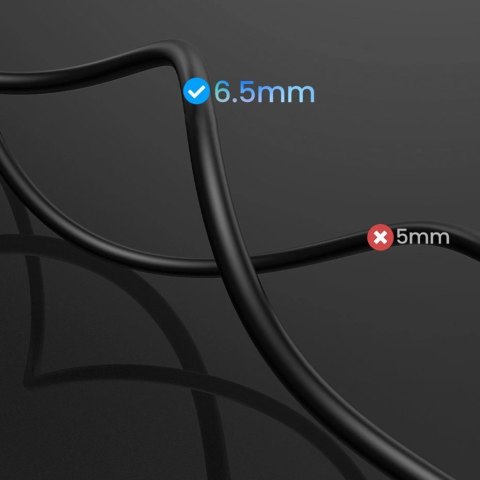 Ugreen przedłużacz kabel internetowy Ethernet RJ45 Cat8 40000 Mbps/ 40 Gbps 2m czarny (NW192 50200)