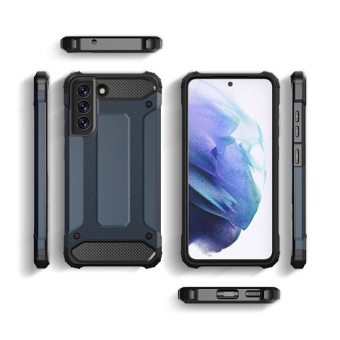 Hybrid Armor pancerne hybrydowe etui pokrowiec Samsung Galaxy S21 FE złoty Hybrid Armor pancerne hybrydowe etui pokrowiec Samsung Galaxy S21 FE złoty