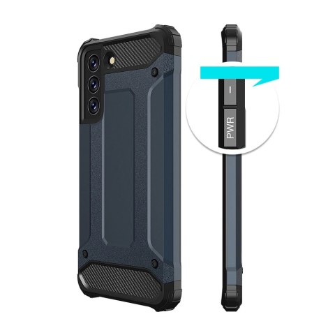 Hybrid Armor pancerne hybrydowe etui pokrowiec Samsung Galaxy S21 FE złoty Hybrid Armor pancerne hybrydowe etui pokrowiec Samsung Galaxy S21 FE złoty