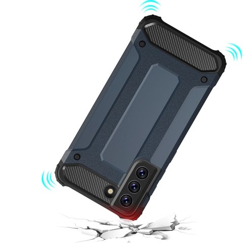 Hybrid Armor pancerne hybrydowe etui pokrowiec Samsung Galaxy S21 FE złoty Hybrid Armor pancerne hybrydowe etui pokrowiec Samsung Galaxy S21 FE złoty
