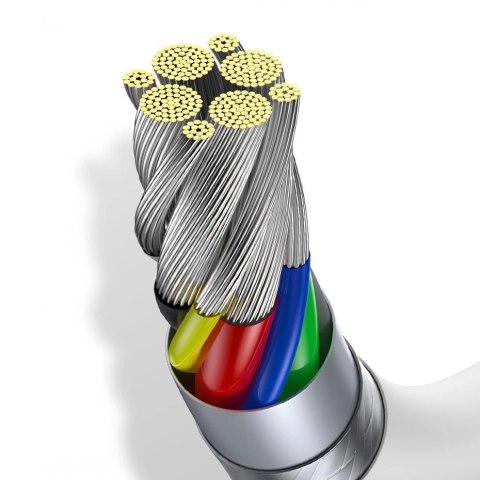 Kabel Baseus CATYS-C01 USB-C - USB-C PD QC FCP 100W 5A 480Mb/s 2m - czarny