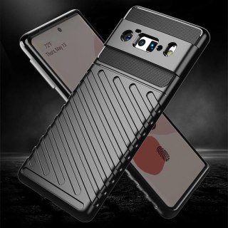 Thunder Case elastyczne pancerne etui pokrowiec Google Pixel 6 Pro czarny