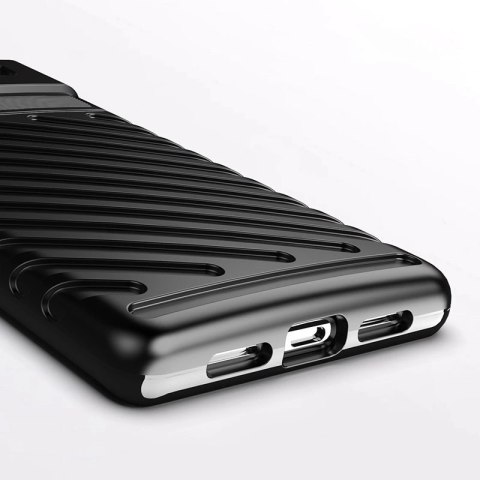 Thunder Case elastyczne pancerne etui pokrowiec Google Pixel 6 Pro czarny