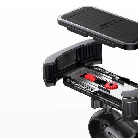 Ugreen uniwersalny rowerowy uchwyt na telefon na rower motocykl kierownicę czarny (LP494 black) Ugreen uniwersalny rowerowy uchwyt na telefon na rower motocykl kierownicę czarny (LP494 black)