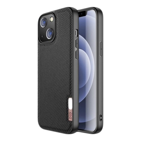 Dux Ducis Fino etui pokrowiec pokryty nylonowym materiałem iPhone 13 mini szary