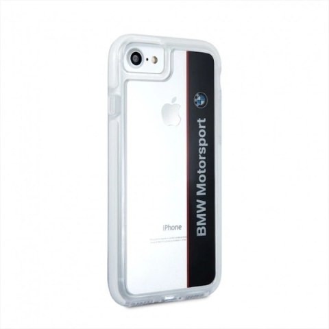 Etui BMW Motorcase na iPhone 7 / 8 / SE 2020 / SE 2022 - przezroczysto-czarne Etui BMW Motorcase na iPhone 7 / 8 / SE 2020 / SE 2022 - przezroczysto-czarne