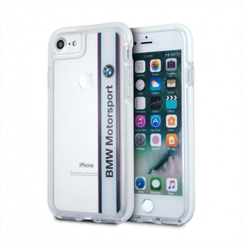 Etui BMW Motorcase na iPhone 7 - przezroczysto-białe Etui BMW Motorcase na iPhone 7 - przezroczysto-białe