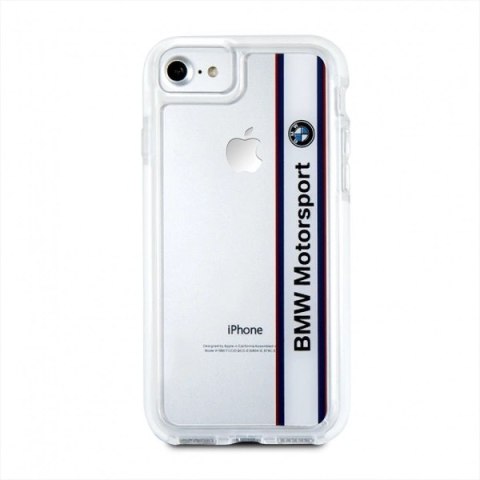 Etui BMW Motorcase na iPhone 7 - przezroczysto-białe Etui BMW Motorcase na iPhone 7 - przezroczysto-białe