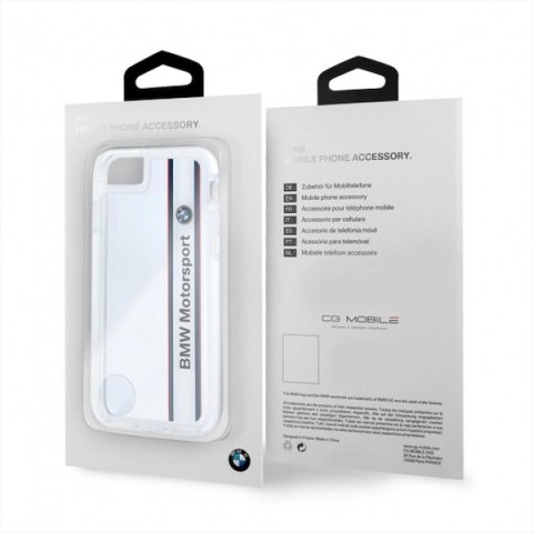 Etui BMW Motorcase na iPhone 7 - przezroczysto-białe Etui BMW Motorcase na iPhone 7 - przezroczysto-białe