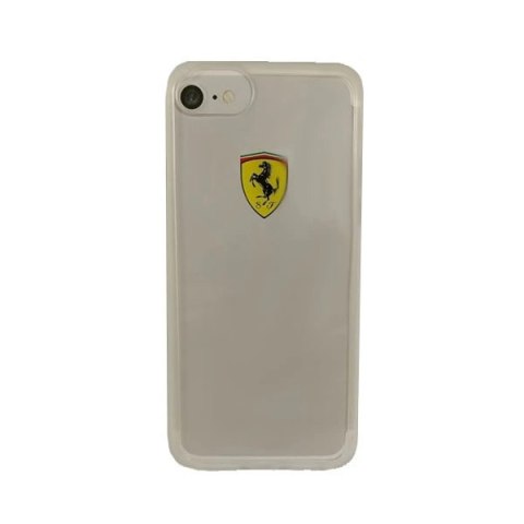 Etui Ferrari Transparent na iPhone 7 / 8 / SE 2020 / SE 2022 - przezroczyste Etui Ferrari Transparent na iPhone 7 / 8 / SE 2020 / SE 2022 - przezroczyste
