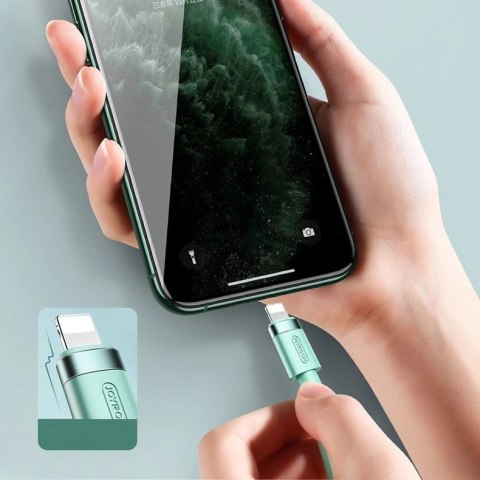 Kabel Joyroom Liquid Silicone Data Cable N2 USB-A / Lightning 2.4A 1.2m - biały Kabel Joyroom Liquid Silicone Data Cable N2 USB-A / Lightning 2.4A 1.2m - biały