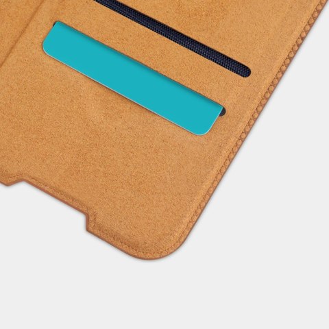 Nillkin Qin skórzana kabura etui Samsung Galaxy A03s czarny Nillkin Qin skórzana kabura etui Samsung Galaxy A03s czarny