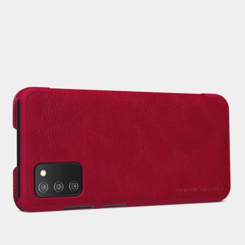 Nillkin Qin skórzana kabura etui Samsung Galaxy A03s czarny Nillkin Qin skórzana kabura etui Samsung Galaxy A03s czarny