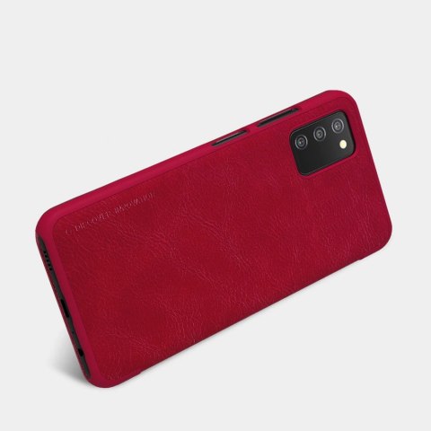 Nillkin Qin skórzana kabura etui Samsung Galaxy A03s czarny Nillkin Qin skórzana kabura etui Samsung Galaxy A03s czarny