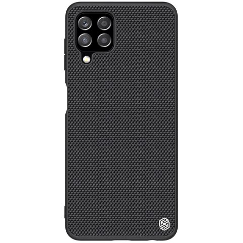 Nillkin Textured Case wytrzymałe wzmocnione etui z żelową ramką i nylonem na tyle Samsung Galaxy A22 4G czarny Nillkin Textured Case wytrzymałe wzmocnione etui z żelową ramką i nylonem na tyle Samsung Galaxy A22 4G czarny
