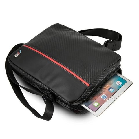 Torba BMW Carbon & Red Stripe na tablet 10" - czarna Torba BMW Carbon & Red Stripe na tablet 10" - czarna