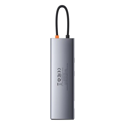 Baseus Metal Gleam 11w1 wielofunkcyjny HUB USB Typ C - 3x USB 3.2 Gen 1 5Gbps / USB Typ C PD 100W / 3,5 mm mini jack AUX / VGA F Baseus Metal Gleam 11w1 wielofunkcyjny HUB USB Typ C - 3x USB 3.2 Gen 1 5Gbps / USB Typ C PD 100W / 3,5 mm mini jack AUX / VGA F