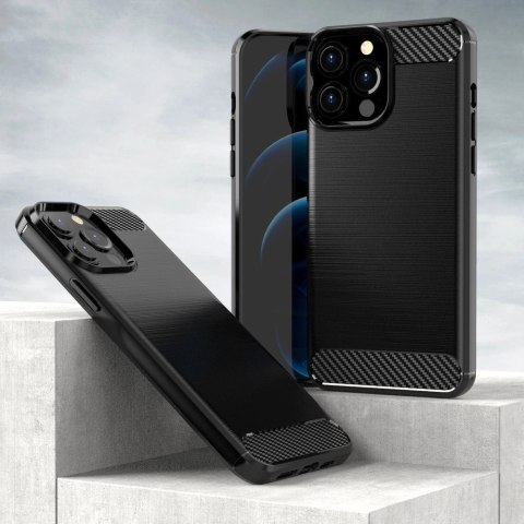 Carbon Case elastyczne etui pokrowiec iPhone 13 Pro czarny Carbon Case elastyczne etui pokrowiec iPhone 13 Pro czarny