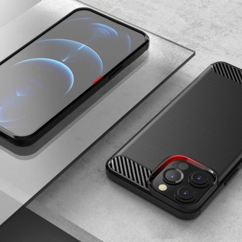 Carbon Case elastyczne etui pokrowiec iPhone 13 Pro czarny Carbon Case elastyczne etui pokrowiec iPhone 13 Pro czarny
