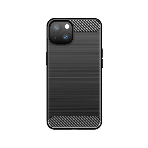 Carbon Case elastyczne etui pokrowiec iPhone 13 czarny Carbon Case elastyczne etui pokrowiec iPhone 13 czarny