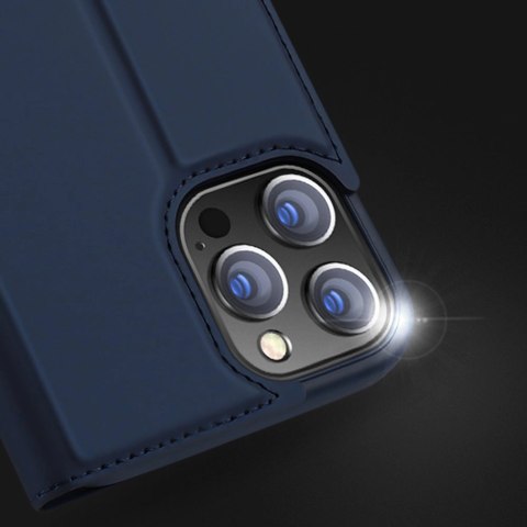 Dux Ducis Skin Pro kabura etui pokrowiec z klapką iPhone 13 Pro złoty Dux Ducis Skin Pro kabura etui pokrowiec z klapką iPhone 13 Pro złoty