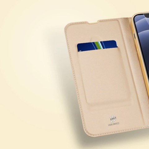 Dux Ducis Skin Pro kabura etui pokrowiec z klapką iPhone 13 złoty Dux Ducis Skin Pro kabura etui pokrowiec z klapką iPhone 13 złoty