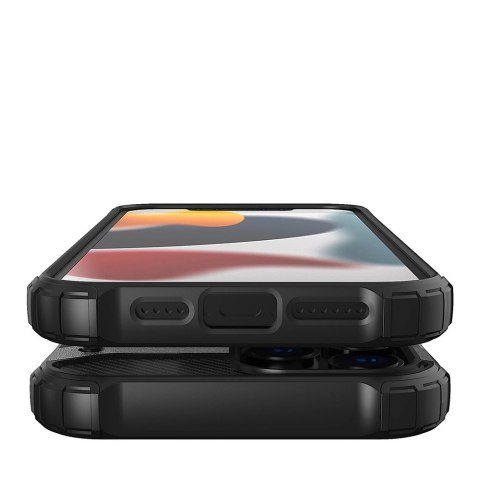 Hybrid Armor pancerne hybrydowe etui pokrowiec iPhone 13 Pro Max srebrny Hybrid Armor pancerne hybrydowe etui pokrowiec iPhone 13 Pro Max srebrny