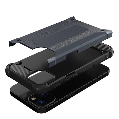 Hybrid Armor pancerne hybrydowe etui pokrowiec iPhone 13 mini złoty
