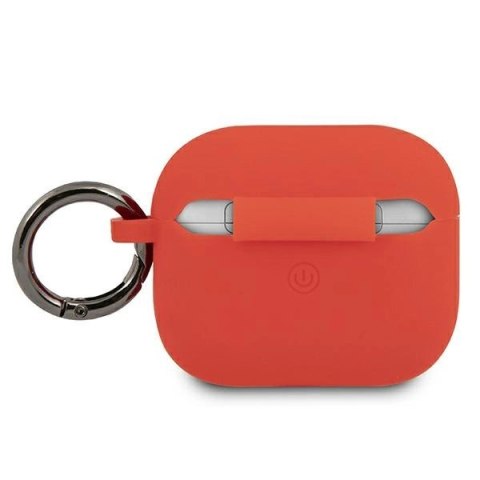 Etui Ferrari Silicone na AirPods 3 - czerwone Etui Ferrari Silicone na AirPods 3 - czerwone