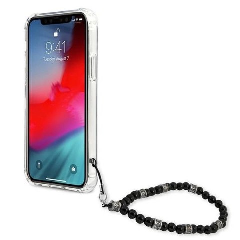 Etui Guess Black Pearl na iPhone 12 Pro Max - przezroczyste