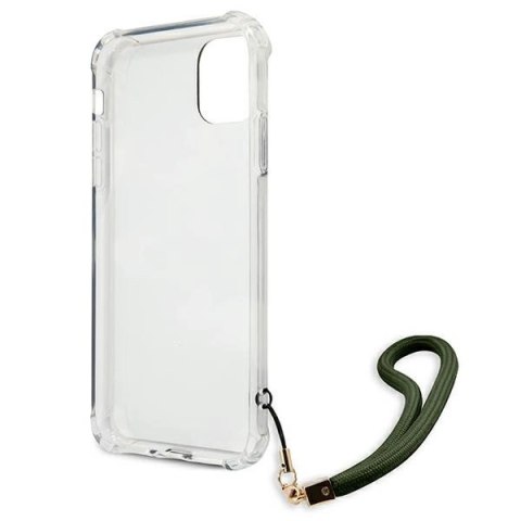 Etui Guess Camo Collection na iPhone 11 / Xr - zielone