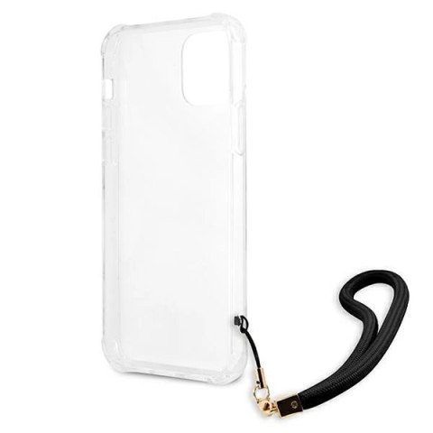 Etui Guess Camo Collection na iPhone 12 / iPhone 12 Pro - czarne