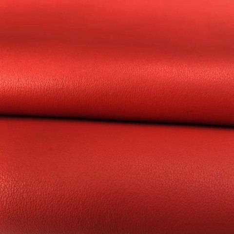 ICarer Leather Nappa etui z naturalnej skóry do AirTag czerwony (WMAT01-RD)