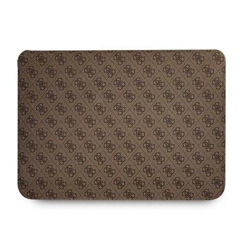 Pokrowiec Guess 4G Big Logo na laptopa 13'' - brązowy