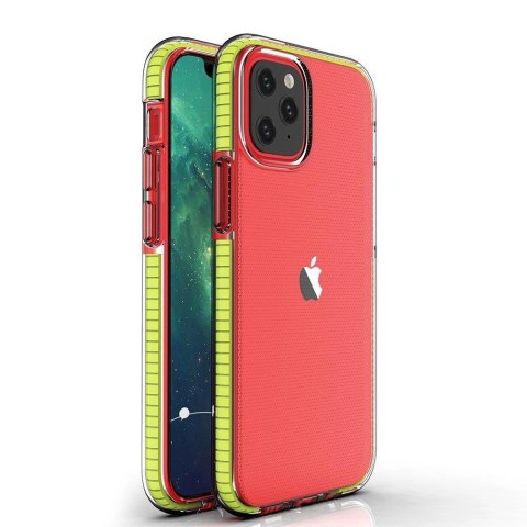 Spring Case pokrowiec żelowe etui z kolorową ramką do iPhone 13 Pro żółty Spring Case pokrowiec żelowe etui z kolorową ramką do iPhone 13 Pro żółty