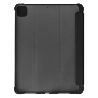 Stand Tablet Case etui Smart Cover pokrowiec na iPad Pro 12.9'' 2021 z funkcją podstawki czarny