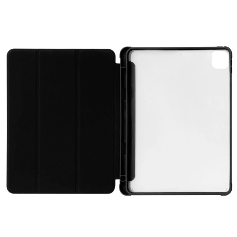 Stand Tablet Case etui Smart Cover pokrowiec na iPad Pro 12.9'' 2021 z funkcją podstawki czarny Stand Tablet Case etui Smart Cover pokrowiec na iPad Pro 12.9'' 2021 z funkcją podstawki czarny