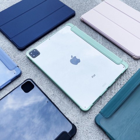 Stand Tablet Case etui Smart Cover pokrowiec na iPad Pro 12.9'' 2021 z funkcją podstawki różowy Stand Tablet Case etui Smart Cover pokrowiec na iPad Pro 12.9'' 2021 z funkcją podstawki różowy