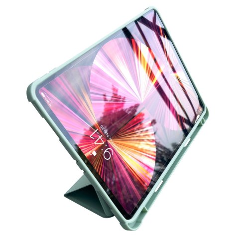 Stand Tablet Case etui Smart Cover pokrowiec na iPad Pro 12.9'' 2021 z funkcją podstawki różowy Stand Tablet Case etui Smart Cover pokrowiec na iPad Pro 12.9'' 2021 z funkcją podstawki różowy
