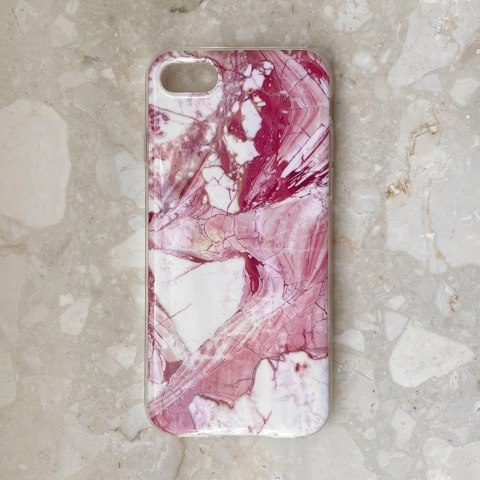 Wozinsky Marble żelowe etui pokrowiec marmur iPhone 13 Pro różowy Wozinsky Marble żelowe etui pokrowiec marmur iPhone 13 Pro różowy