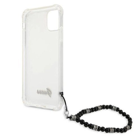 Etui Guess Black Pearl na iPhone 11 6,1" / Xr - przezroczyste